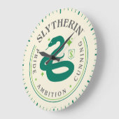 SLYTHERIN™ Green Snake House Pride Badge Grote Klok (Hoek)