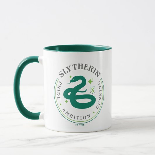 SLYTHERIN™ Green Snake House Pride Badge Mok (Links)