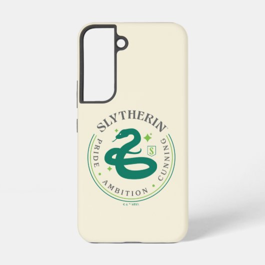 SLYTHERIN™ Green Snake House Pride Badge Samsung Galaxy Hoesje (Achterkant)