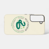 SLYTHERIN™ Green Snake House Pride Badge Samsung Galaxy Hoesje (Achterkant horizontaal)