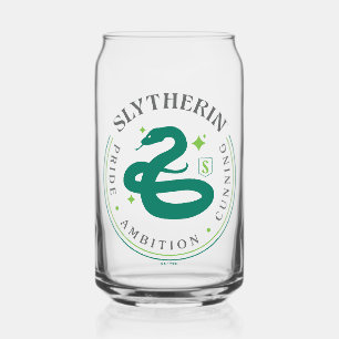 SLYTHERIN™ Groene Slang Huis Trots Badge Blikvorm Glas