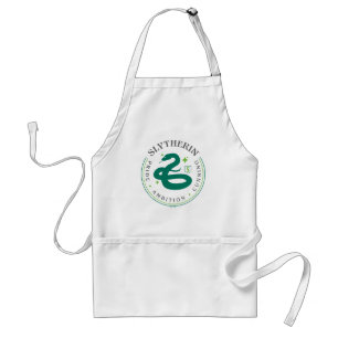 SLYTHERIN™ Groene Slang Huis Trots Badge Standaard Schort