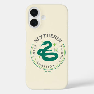 SLYTHERIN™ Groene Slangen Huis Trots Badge iPhone 16 Hoesje