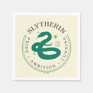 SLYTHERIN™ Groene Slangen Huis Trots Badge Servet
