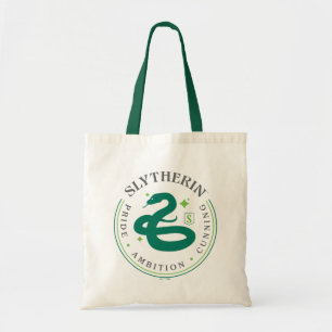 SLYTHERIN™ Groene Slangen Huis Trots Badge Tote Bag