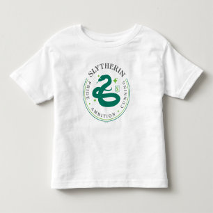 SLYTHERIN™ Groene Slangenhuis Trots Badge Kinder Shirts