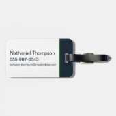  SLYTHERIN™ House Crest Bagagelabel (Achterkant horizontaal)