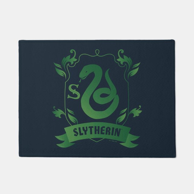  SLYTHERIN™ House Crest Deurmat (Voorkant)