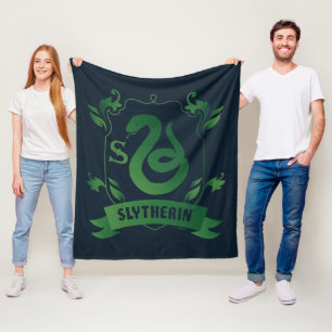 SLYTHERIN™ House Crest Fleece Deken