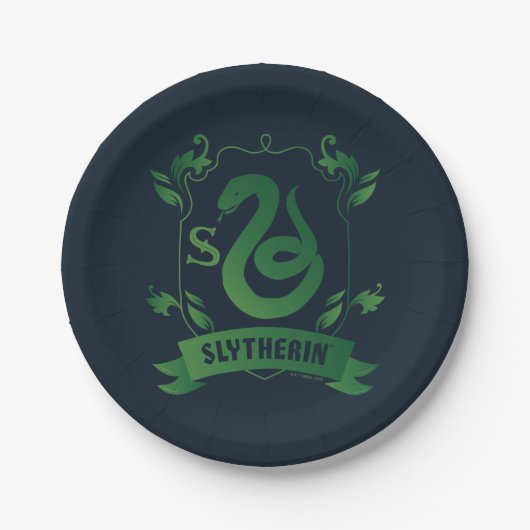  SLYTHERIN™ House Crest Papieren Bordje (Voorkant)