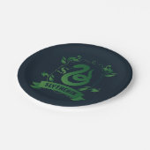  SLYTHERIN™ House Crest Papieren Bordje (Gekanteld)