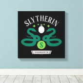 SLYTHERIN™ House Double Snake Locket Graphic Canvas Afdruk (Insitu (Houten vloer))