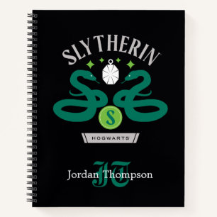 SLYTHERIN™ House Double Snake Locket Graphic Notitieboek