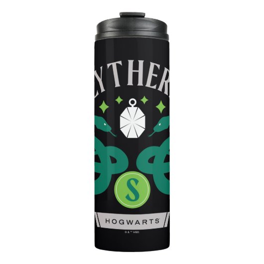 SLYTHERIN™ House Double Snake Locket Graphic Thermosbeker (Voorkant)