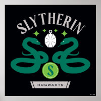 SLYTHERIN™ Huis Dubbele Slang Hanger Grafiek
