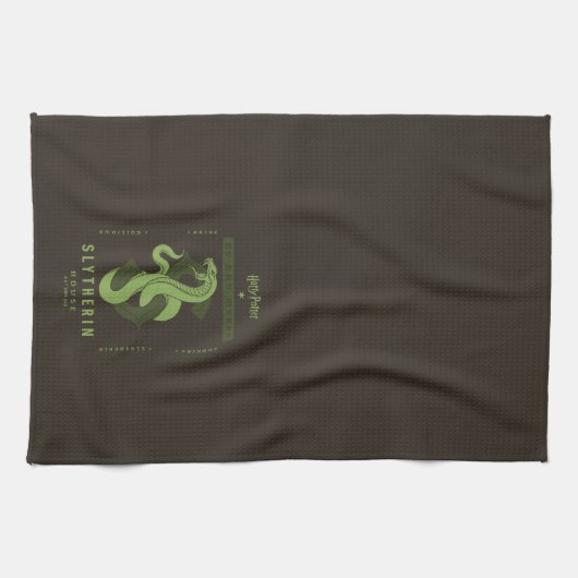 SLYTHERIN™ huis op welke manier dan ook Theedoek (Horizontaal)