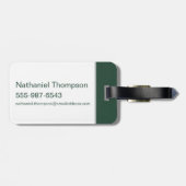 SLYTHERIN™ Prefect-badge Bagagelabel (Achterkant horizontaal)