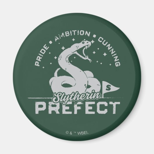 SLYTHERIN™ Prefect-badge Magneet (Voorkant)