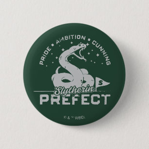 SLYTHERIN™ Prefect-badge Ronde Button 5,7 Cm