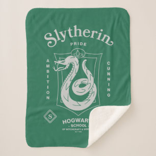 SLYTHERIN™ Trots Ambities Sluwheid Wapen Sherpa Deken