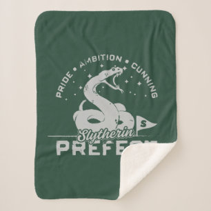 Slytherin™ Voorzittersbadge Sherpa Deken