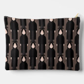 Slytherus – Patterned Zipper Accessory Pouch Etui (Achterkant)