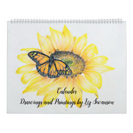 Sm, Med, Lg Calendar Liz Swanson Artwork Kalender