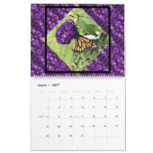 Sm, Med, Lg Calendrier - Papillons Monarques *** (Mar 2027)