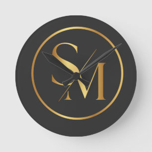 SM Minimaal Modern Ontwerp Ronde Klok
