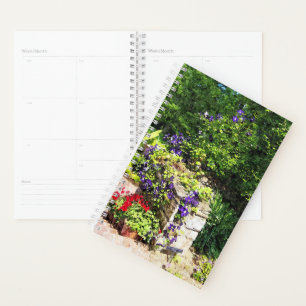 Sm Planner - Clematis violet sur le mur