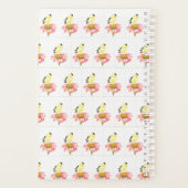 Sm Planner Goldfinch sur Coneflower (Dos)