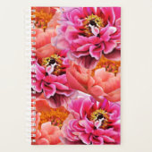 Sm Planner Pink/Coral Peonés (Devant)
