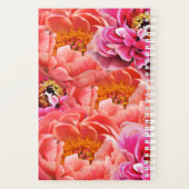 Sm Planner Pink/Coral Peonés (Dos)