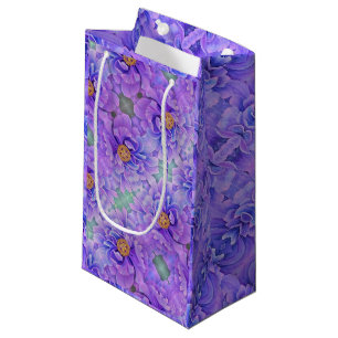 Sm Sac Cadeau Lavande Peonies