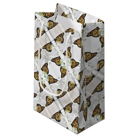 Sm Sac Cadeau Monarque treillis (Devant Angle)