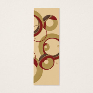 SM. Signet moderne de bulles - beige