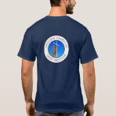 SM T-Shirt Blue met bescherming (Achterkant)