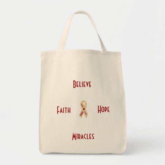 SMA Awareness Grocery Tas (Voorkant)