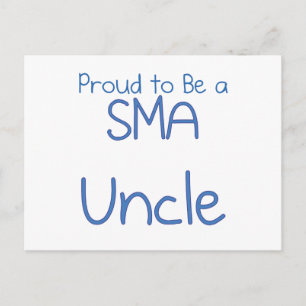 SMA-familie - oom Briefkaart