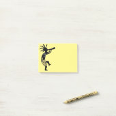 Smaak en Kokopelli Post-it Notes (Op bureau)