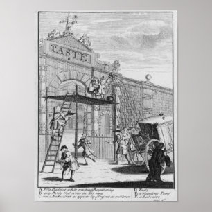 Smaak, of Burlington Gate, 1732 Poster