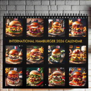 Smaak van de wereld: 2026Internationale Hamburgers Kalender