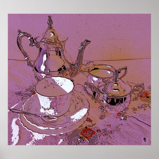 Smaak van elegantie poster (Voorkant)