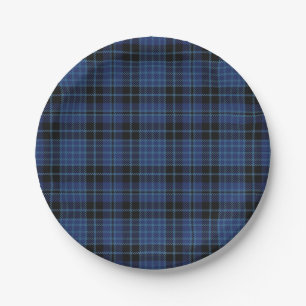 Smaak van Scotland Clergy Tartan Pset Papieren Bordje