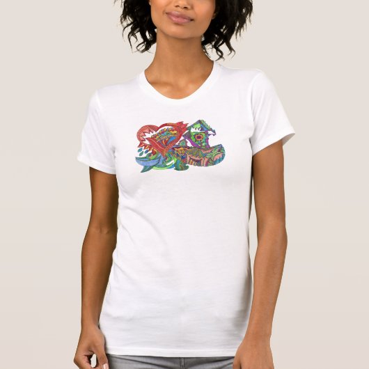 Smaak voor paradijs t-shirt (Voorkant)
