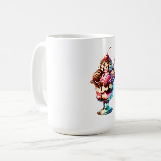 smaakexplosie koffiemok (Voorkant links)