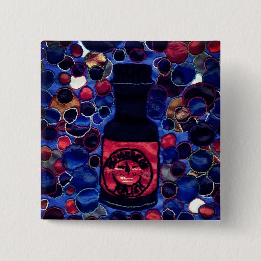 Smaakmaker Vierkante Button 5,1 Cm (Voorkant)