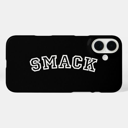 SMACK Case-Mate iPhone CASE (Achterkant (horizontaal))