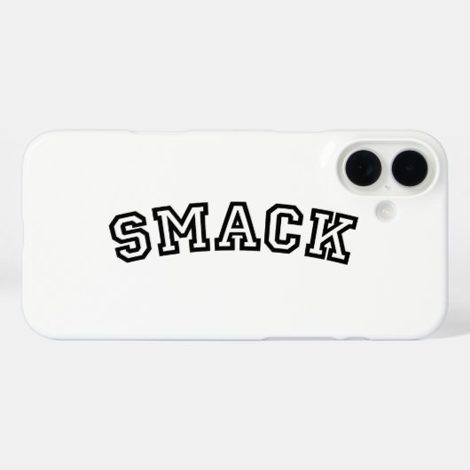 SMACK Case-Mate iPhone CASE (Achterkant (horizontaal))
