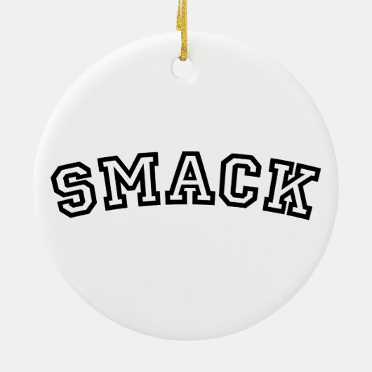 SMACK KERAMISCH ORNAMENT (Achterkant)